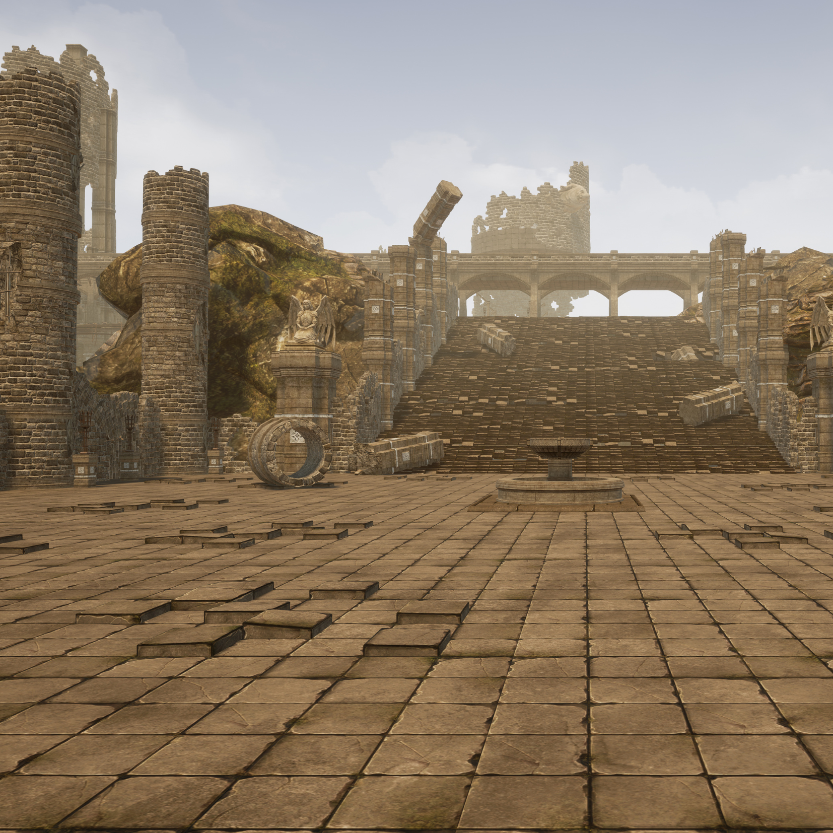 DesertRuins Desert Ruins by Declan Hillman on Adobe Stock